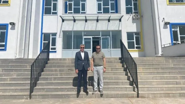 Türkoğlu İlkokulu ve Ortaokulunda açılış hazırlıkları incelendi