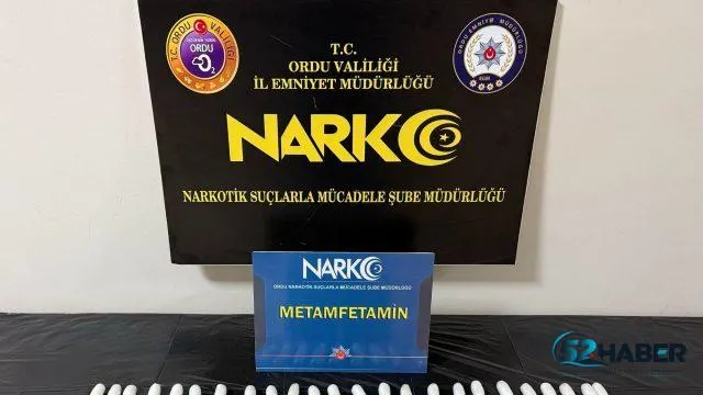 ORDU’DA NARKOTİK OPERASYONU: 3 BİN 64 SENTETİK ECZA ELE GEÇİRİLDİ