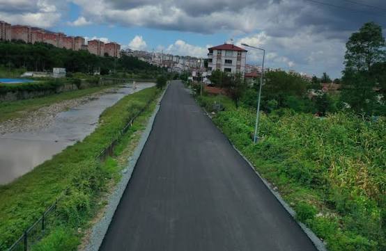 Eskipazar Akgül Küme Evler Yolunda Sıcak Asfalt Çalışması Tamamlandı