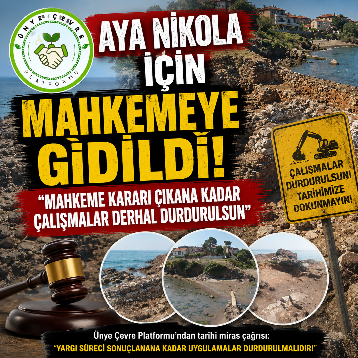 AYA NİKOLA İÇİN MAHKEMEYE GİDİLDİ!