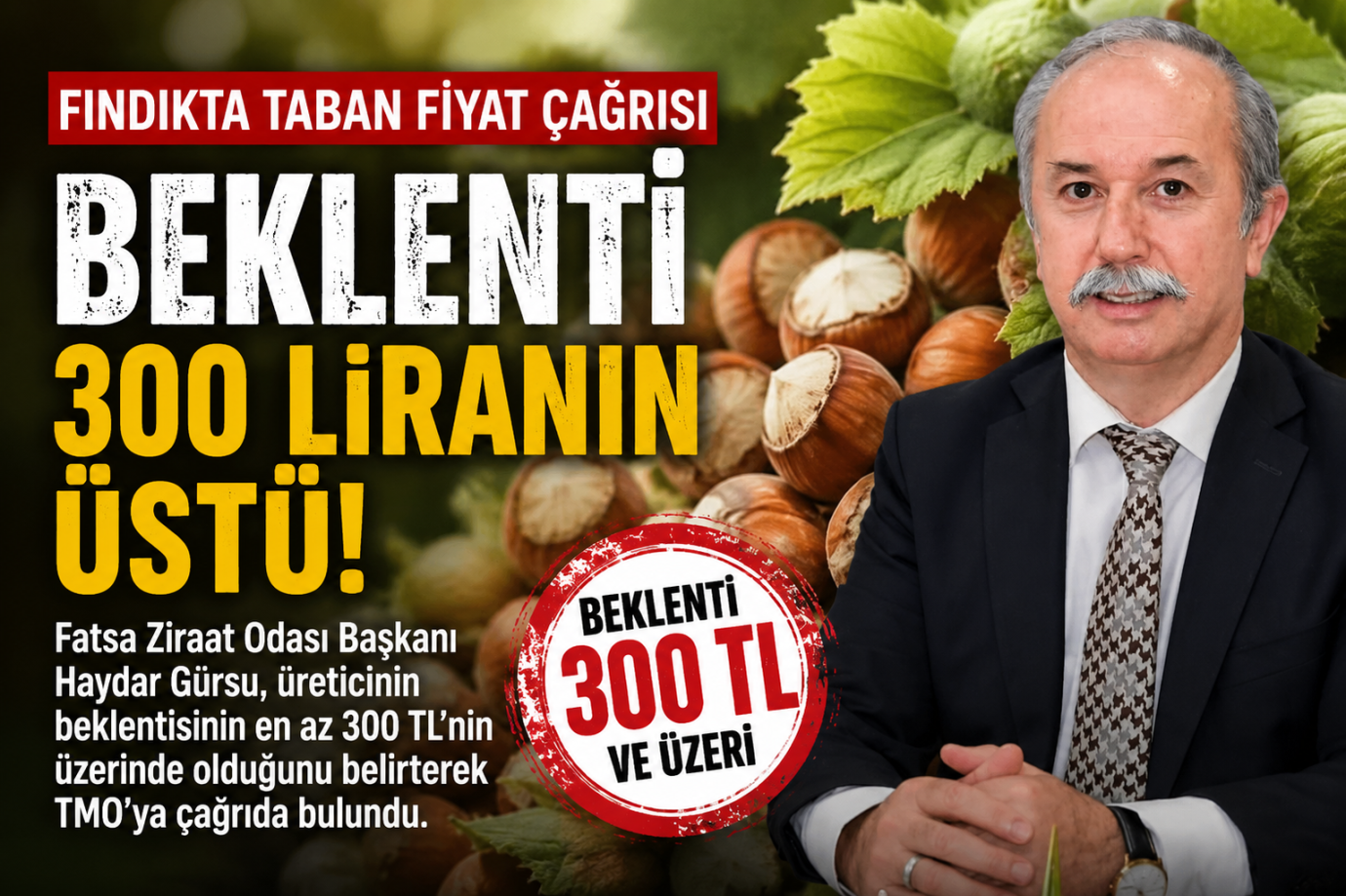 FINDIKTA TABAN FİYAT TARTIŞMASI BÜYÜYOR