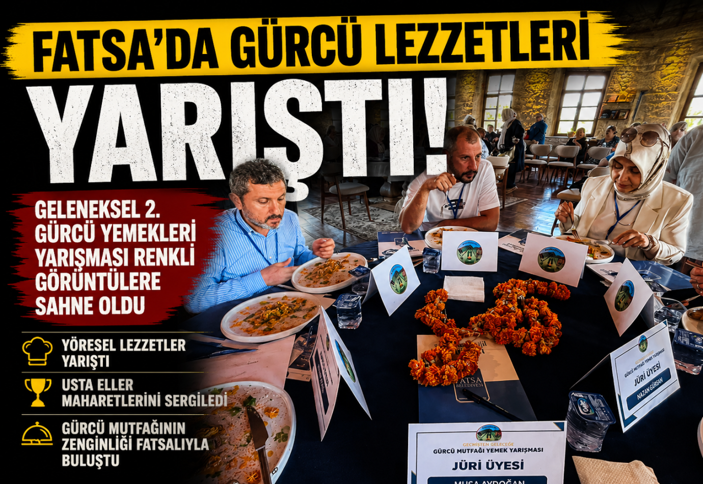 Fatsa'da Kültür ve Lezzet Buluşması