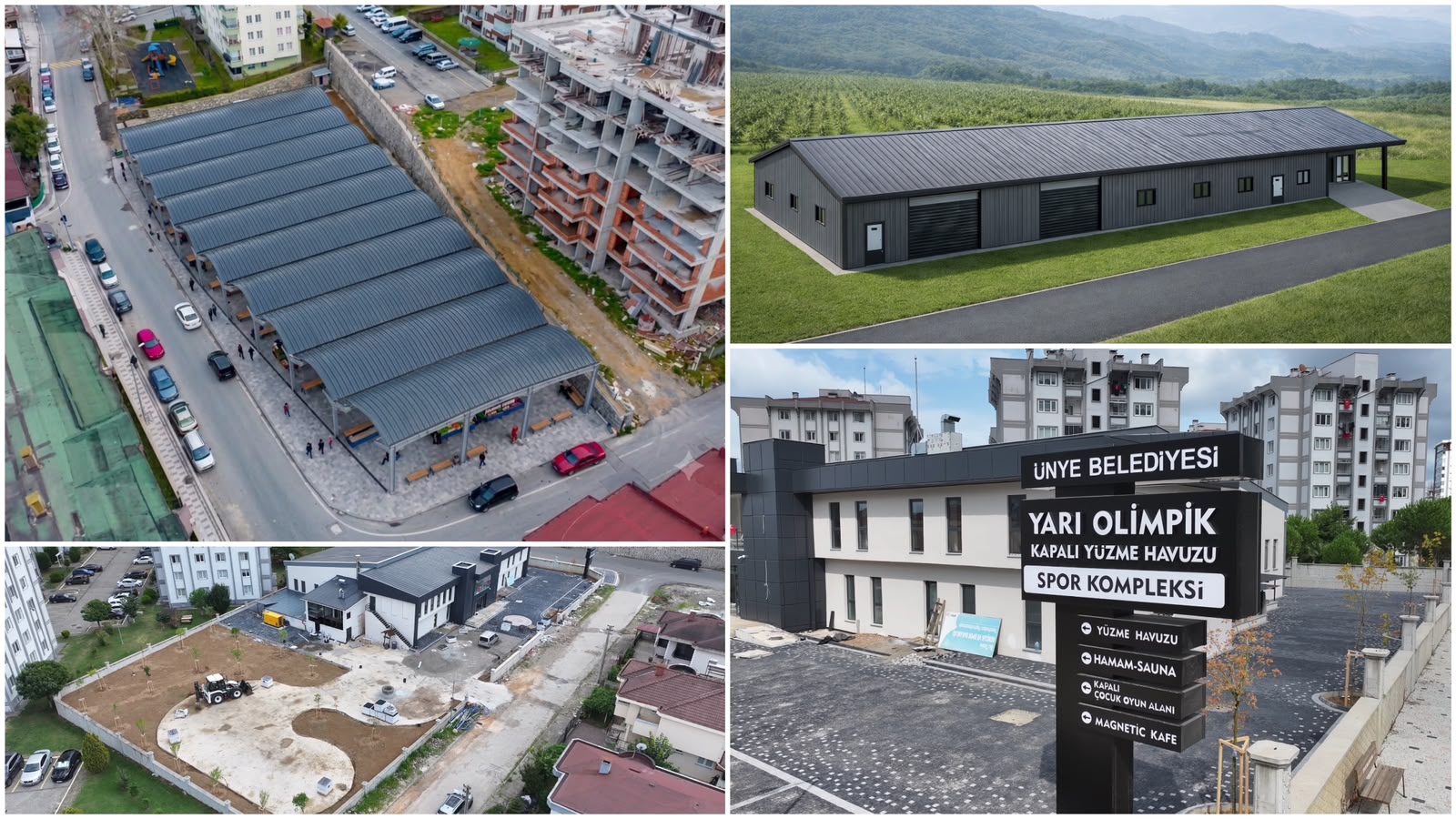 Ünye’ye Değer Katacak Projeler Sürüyor