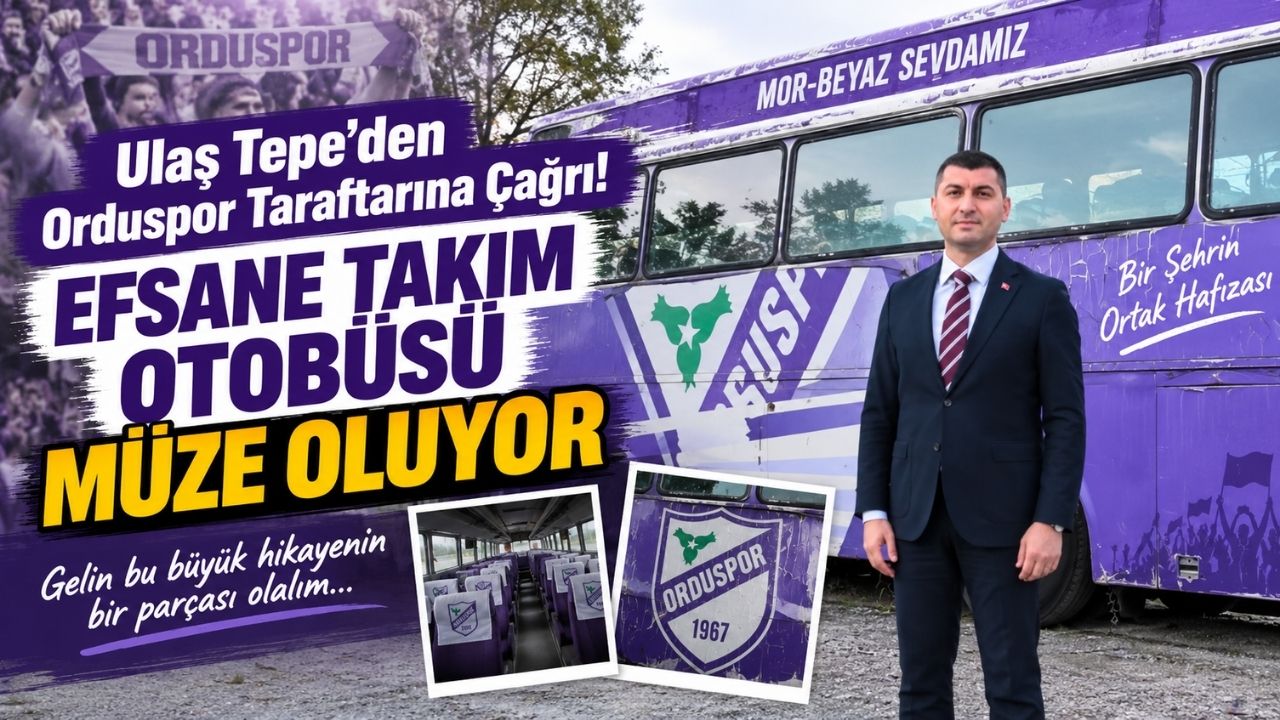 Altınordu Belediye Başkanı Ulaş Tepe’den “Orduspor Müzesi” çağrısı: “Koleksiyonu birlikte oluşturalım”