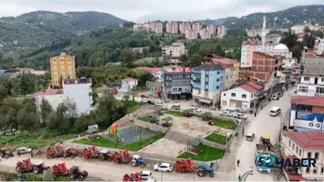 Gölköy’e çocuk parkı ve yeşil alanıyla yeni meydan