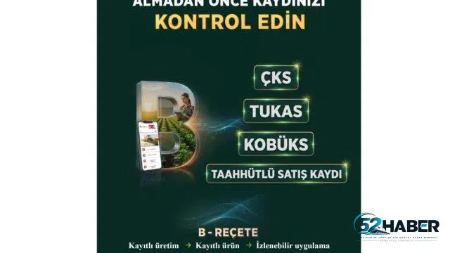 Bitki koruma ürünü satışlarında B-Reçete uyarısı