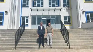 Türkoğlu İlkokulu ve Ortaokulunda açılış hazırlıkları incelendi