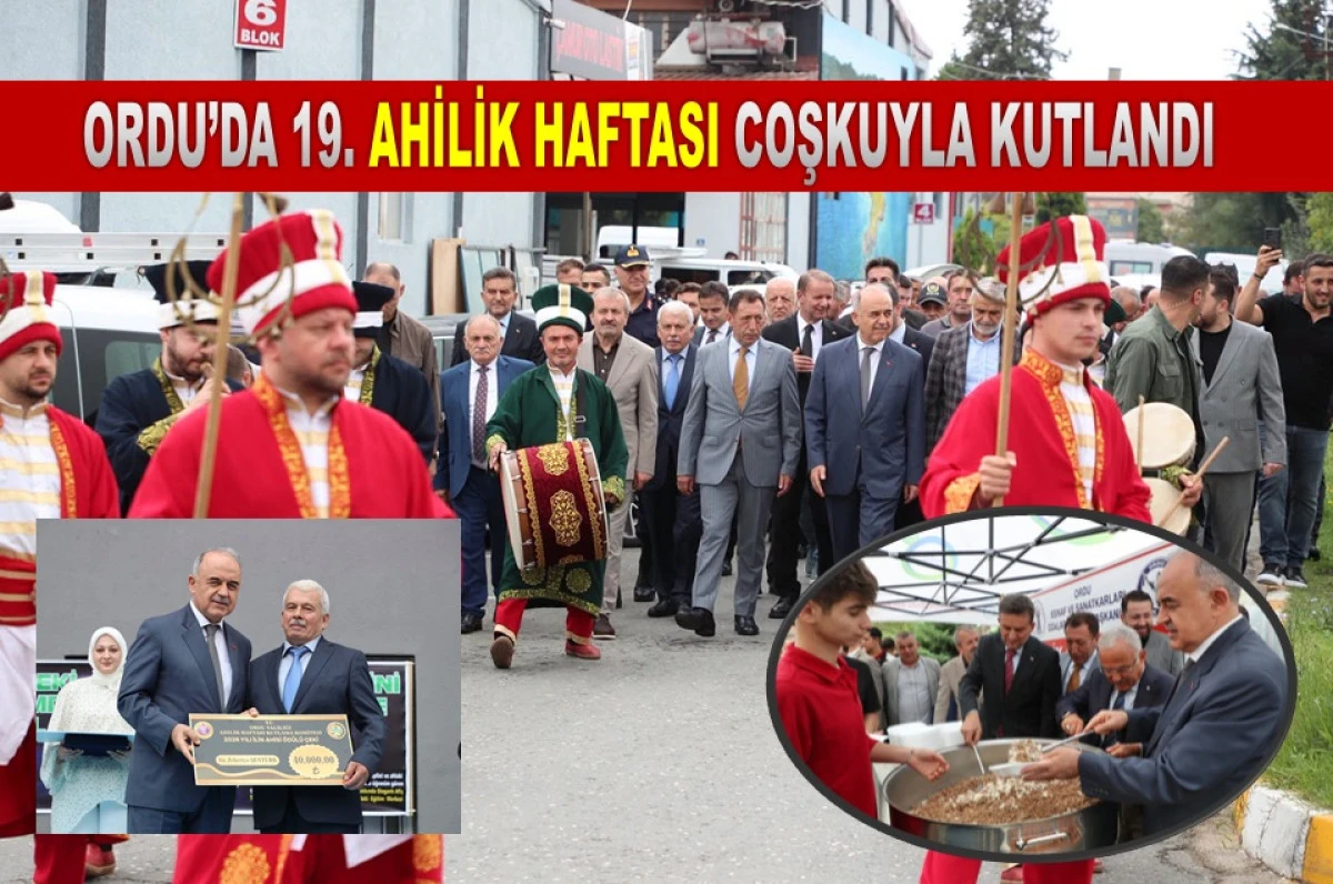Ordu’da Yılın Ahisi Tornacı Zekeriya Şentürk
