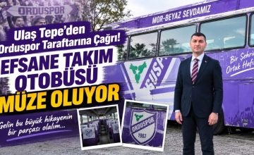 Altınordu Belediye Başkanı Ulaş Tepe’den “Orduspor Müzesi” çağrısı: “Koleksiyonu birlikte oluşturalım”